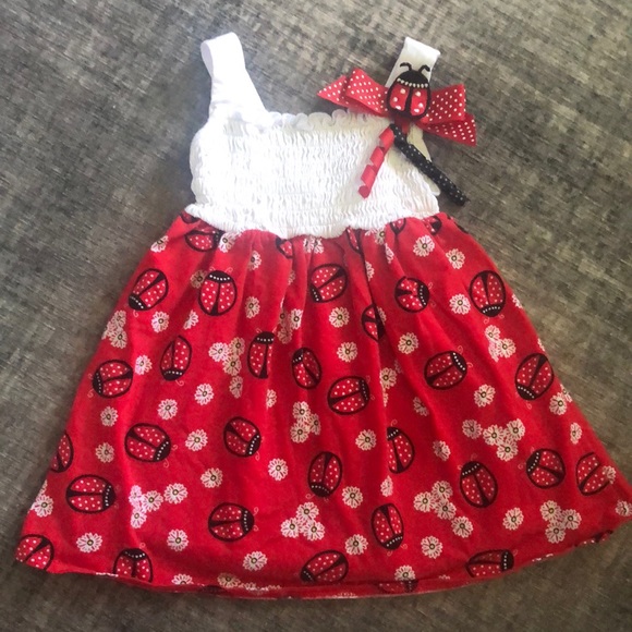 sophie rose Other - Sophie Rose 12 months lady bug tank dress